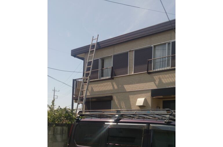 折半屋根塗装見積もり点検
