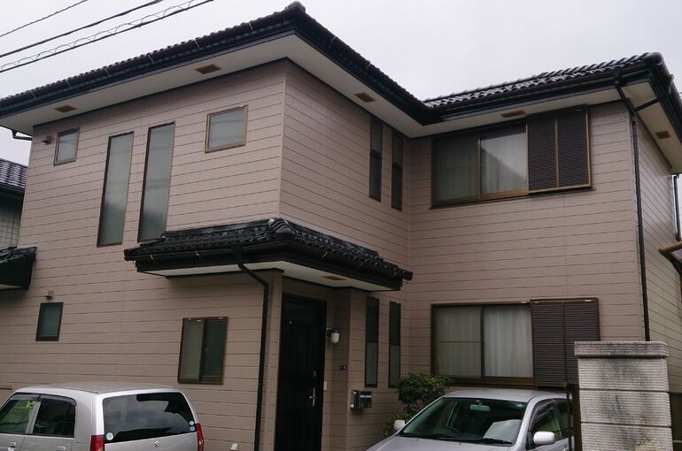 屋根棟工事