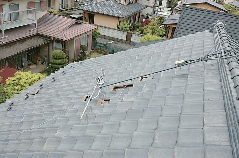 アンテナ交換