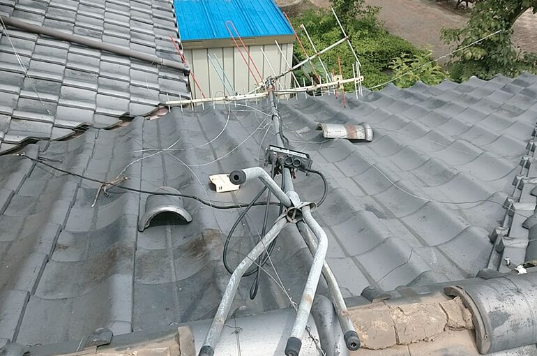 アンテナ交換