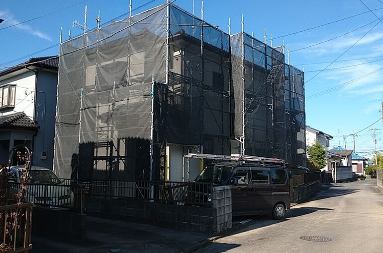 屋根棟工事